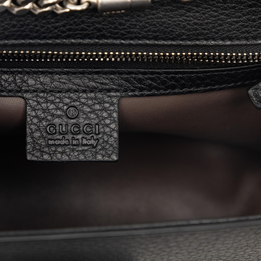 Gucci Medium Studded Leather Miss Bamboo Crossbody