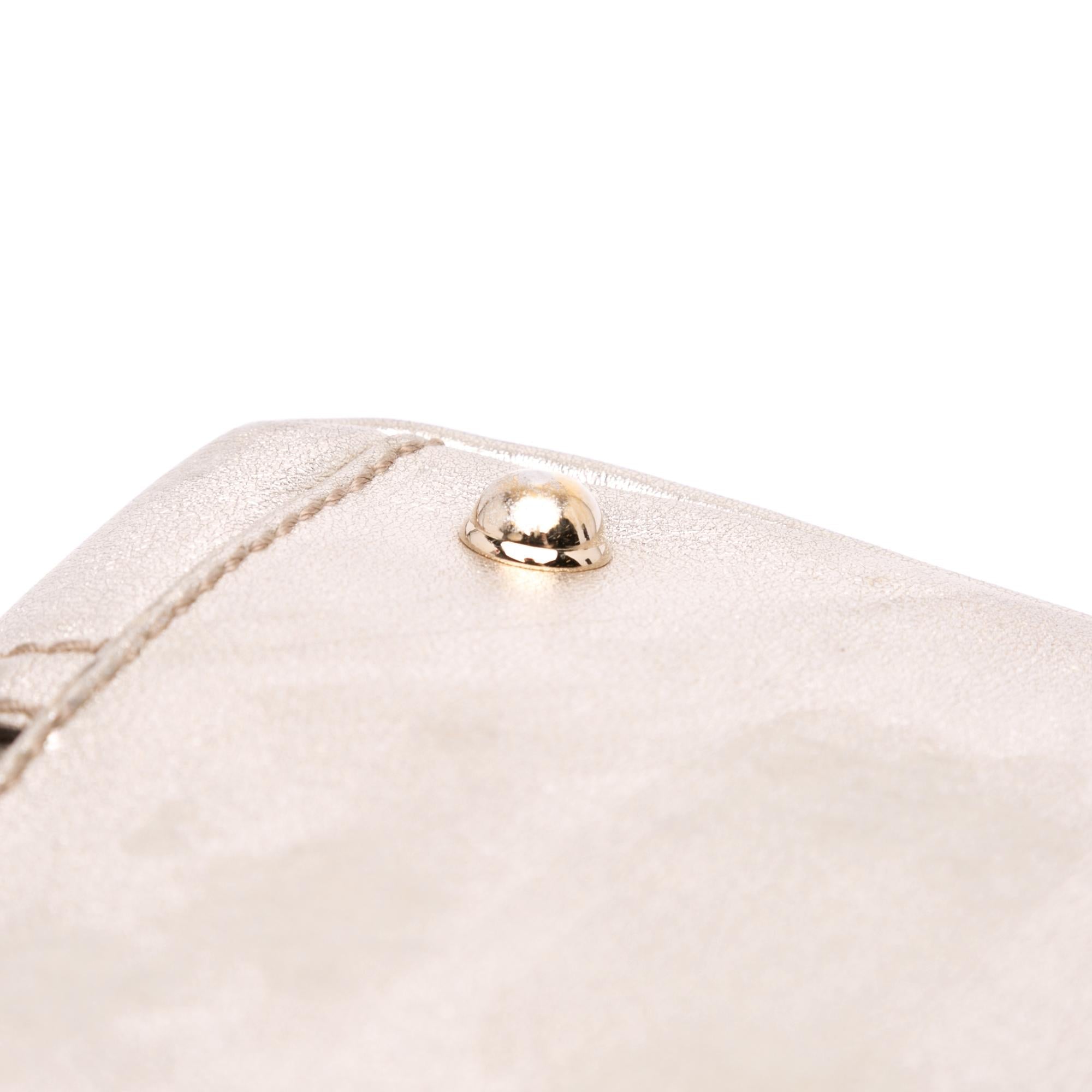 Gucci Metallic Guccissima Web Treasure Handbag