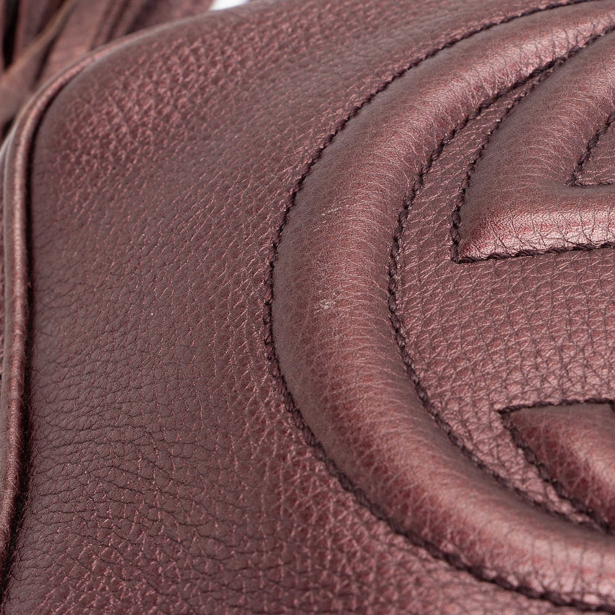 Gucci Metallic Leather Soho Disco Bag (SHF-ABYRP2)