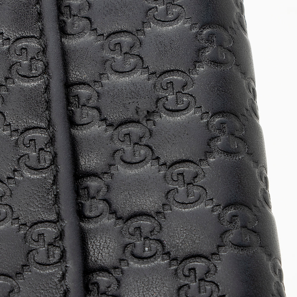 Gucci Micro Guccissima Leather Wallet on Chain Bag (SHF-19776)