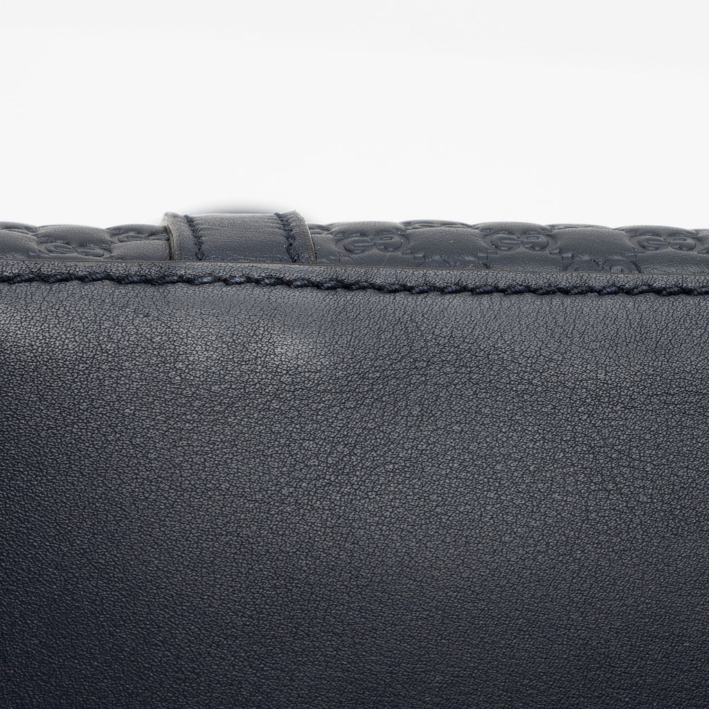 Gucci Microguccissima Leather Bree Mini Satchel (SHF-LpBUTe)