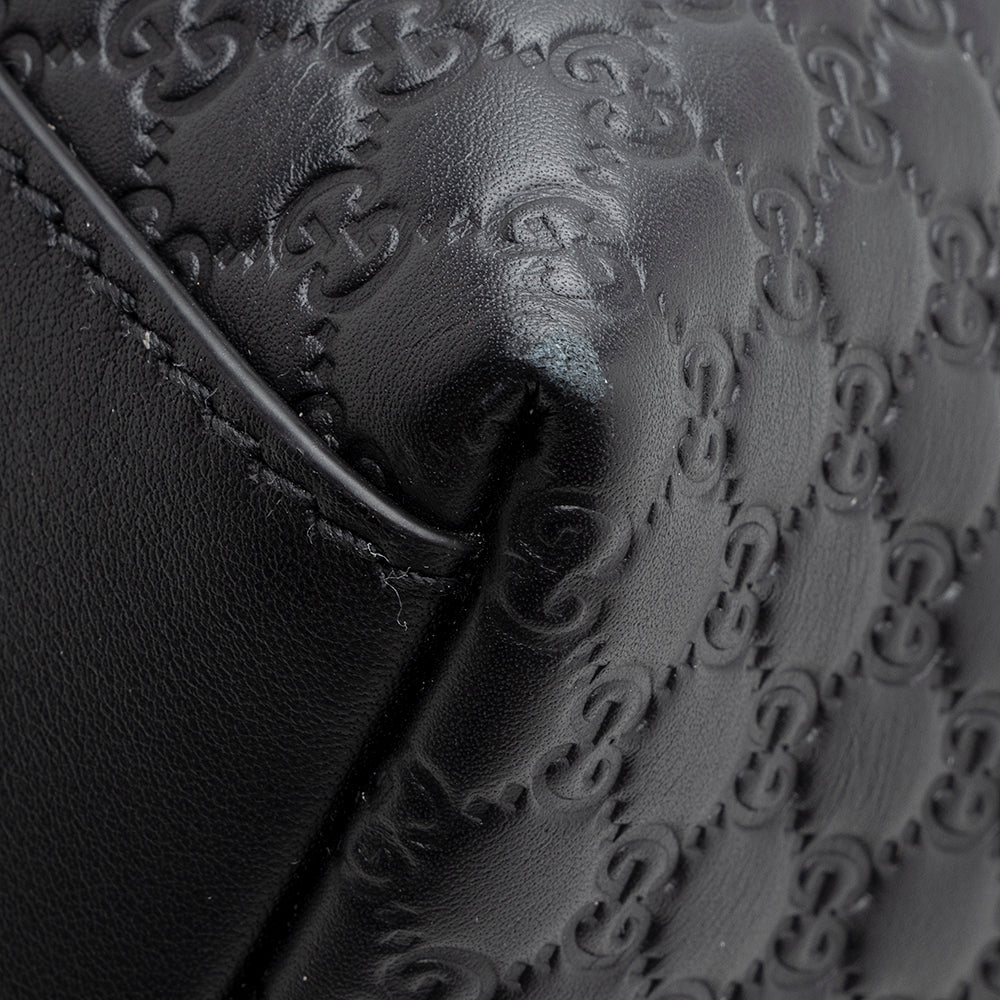 Gucci Microguccissima Leather Dome Large Satchel (SHF-19602)