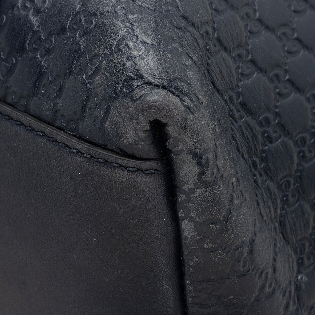 Gucci Microguccissima Leather Dome Medium Satchel (SHF-22740)