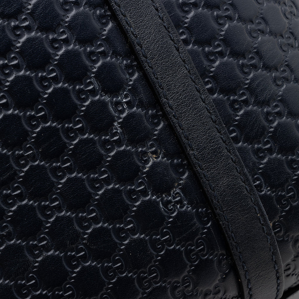 Gucci Microguccissima Leather Dome Medium Satchel (SHF-22740)