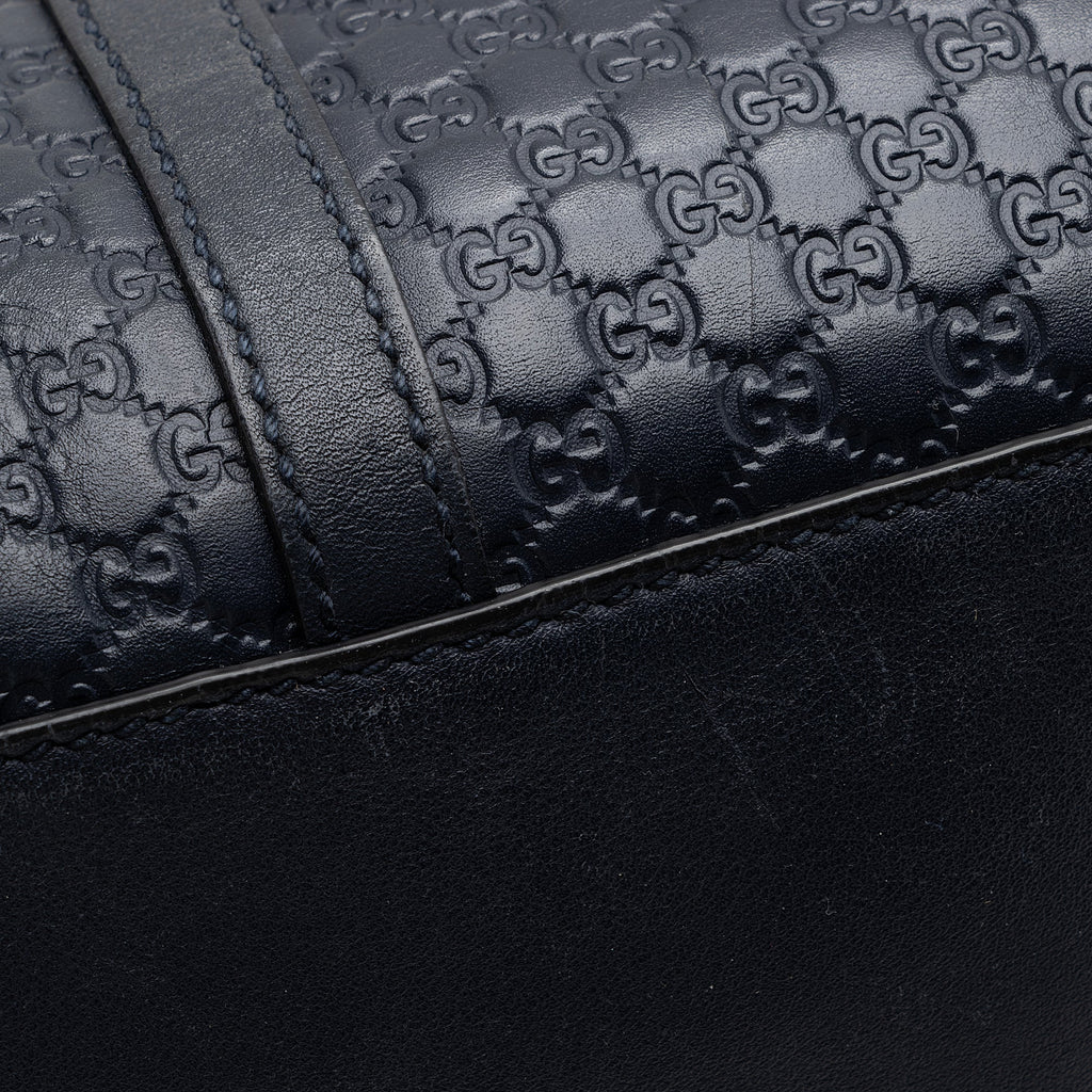 Gucci Microguccissima Leather Dome Medium Satchel (SHF-22740)
