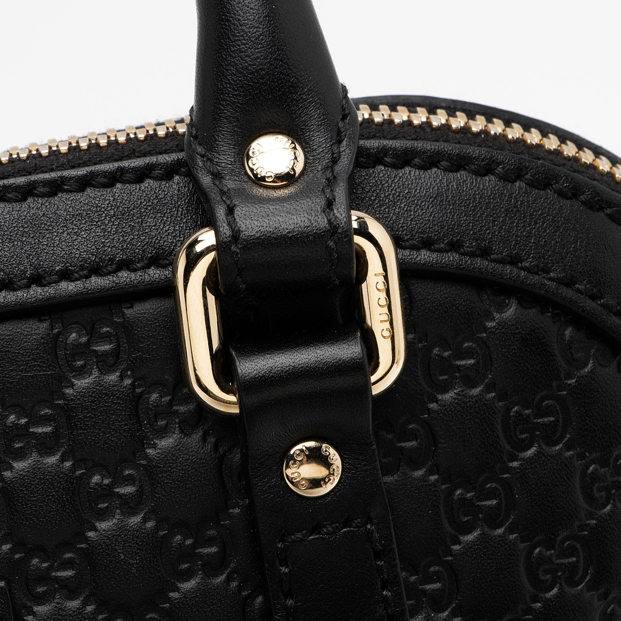 Gucci Microguccissima Leather Dome Small Satchel (SHF-wphdwX)