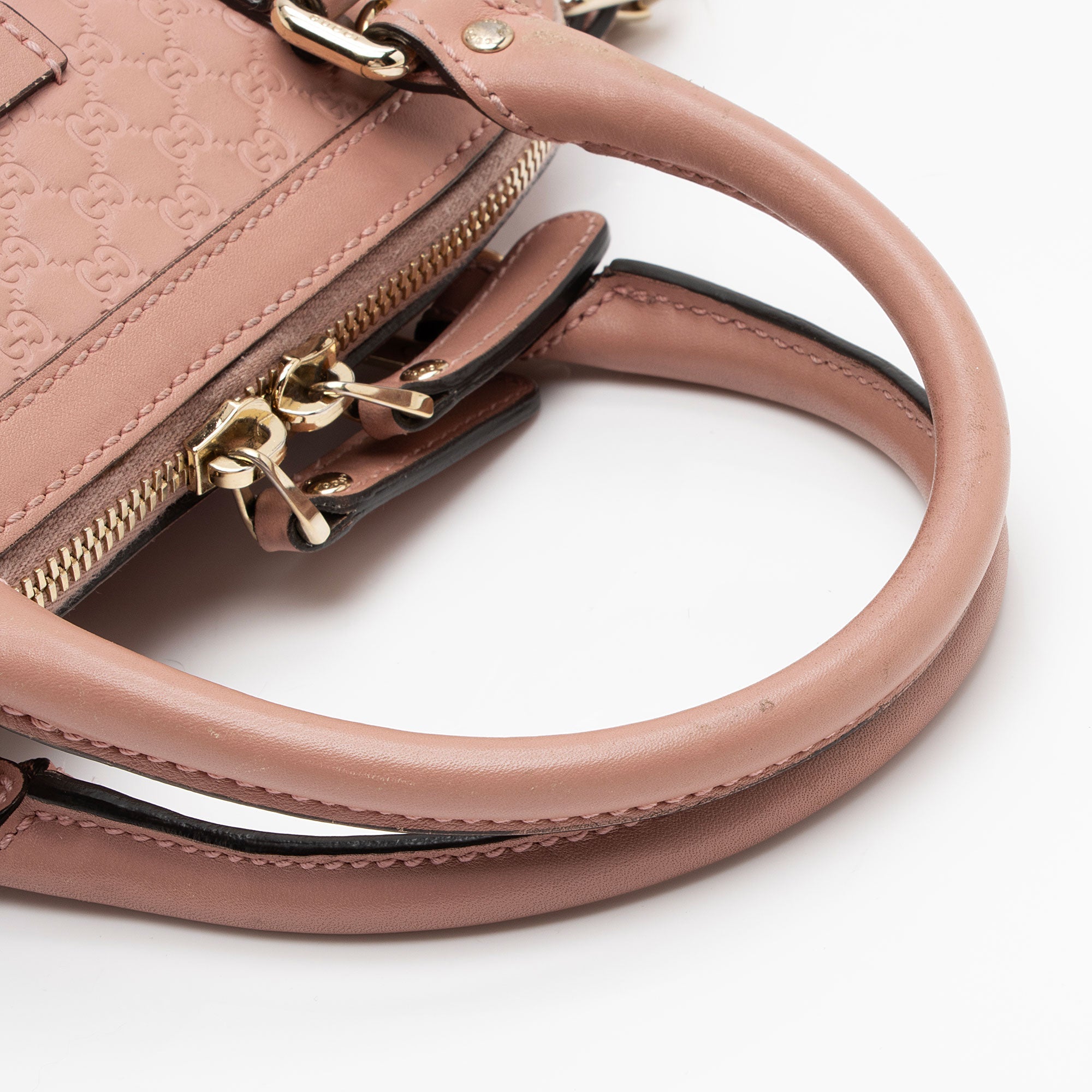 Gucci Microguccissima Leather Dome Small Satchel (SHF-q8xP5f)