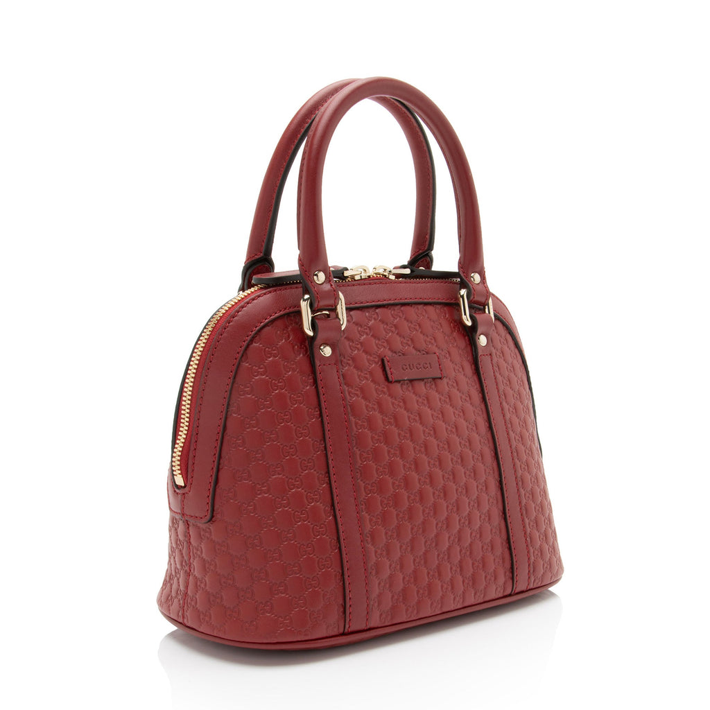 Gucci Microguccissima Leather Dome Small Satchel