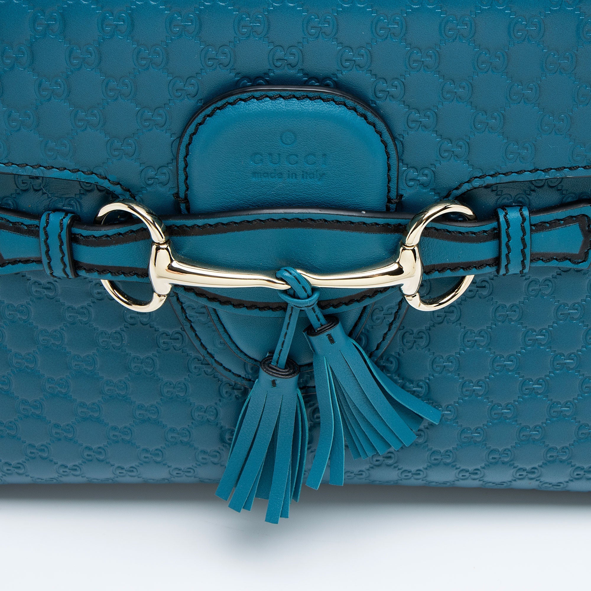 Gucci Microguccissima Leather Emily Medium Shoulder Bag