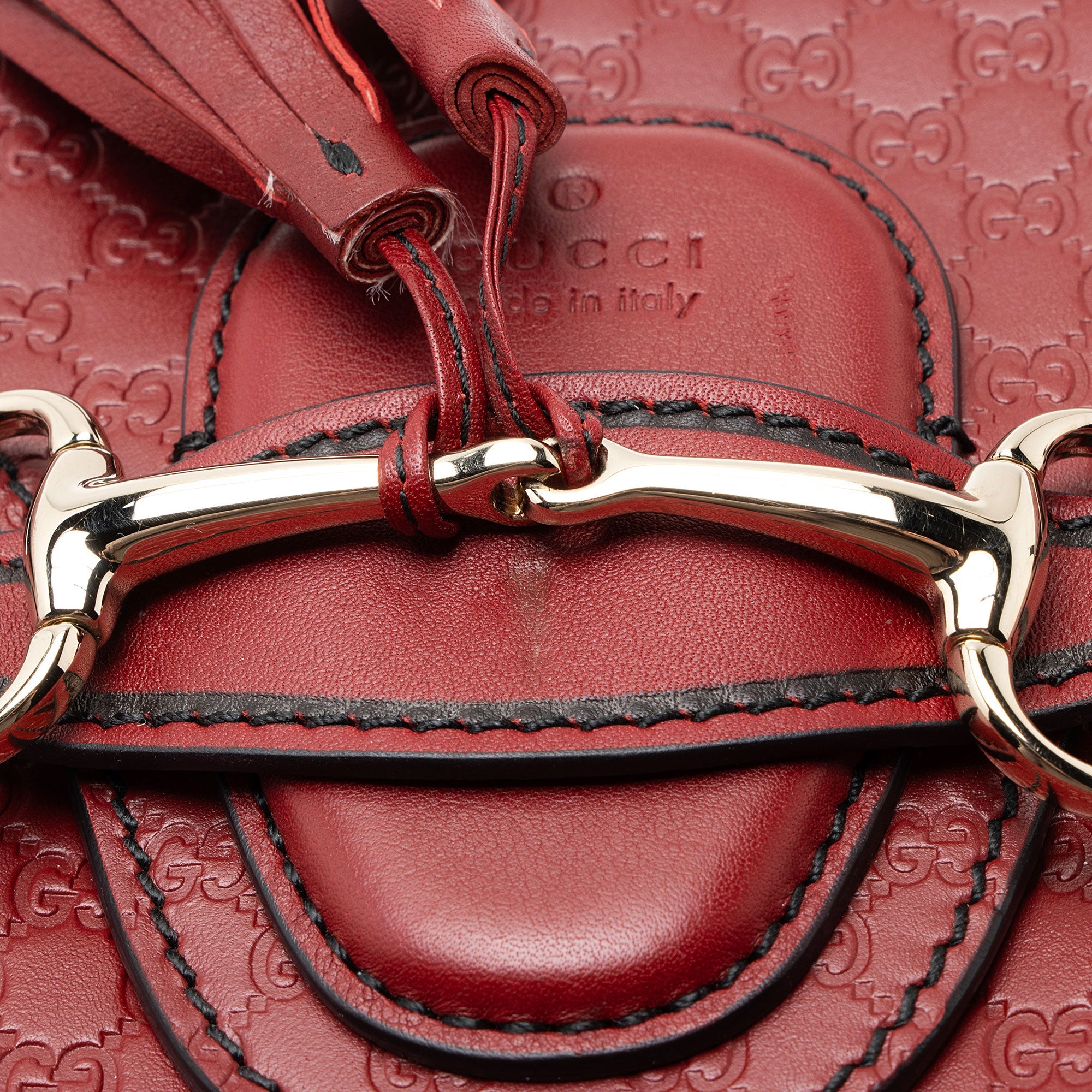 Gucci Microguccissima Leather Emily Medium Shoulder Bag