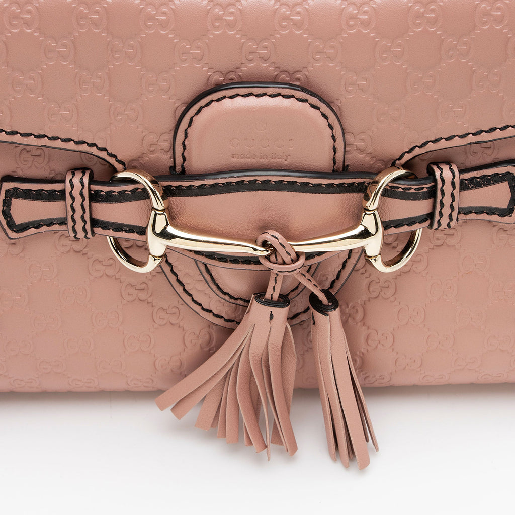 Gucci Microguccissima Leather Emily Mini Shoulder Bag