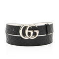 Gucci Microguccissima Leather GG Marmont Reversible Belt - Size 36 / 90