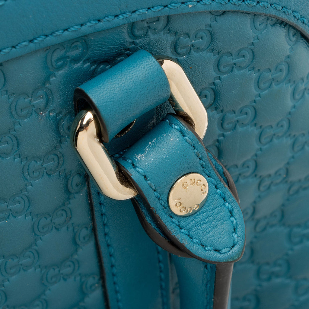 Gucci Microguccissima Leather Dome Small Satchel