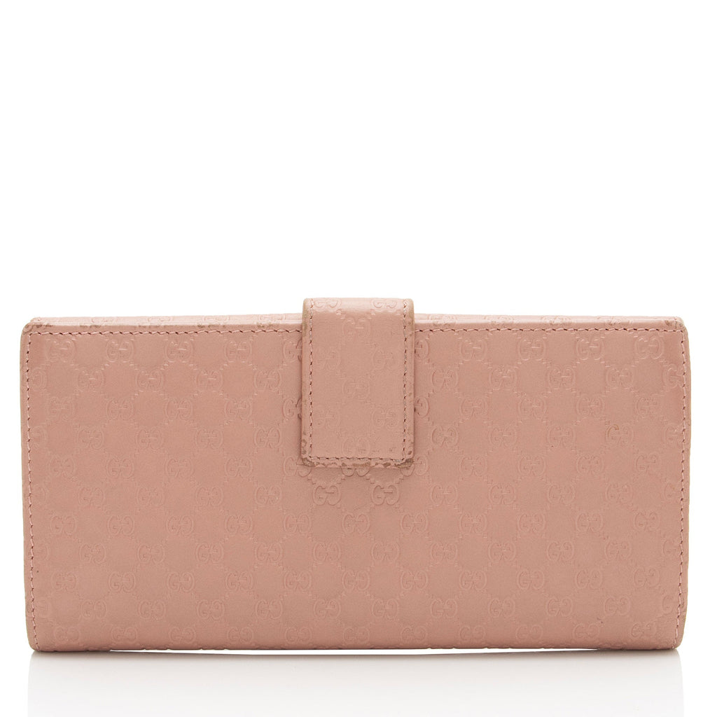 Gucci Microguccissima Leather Long Flap Wallet