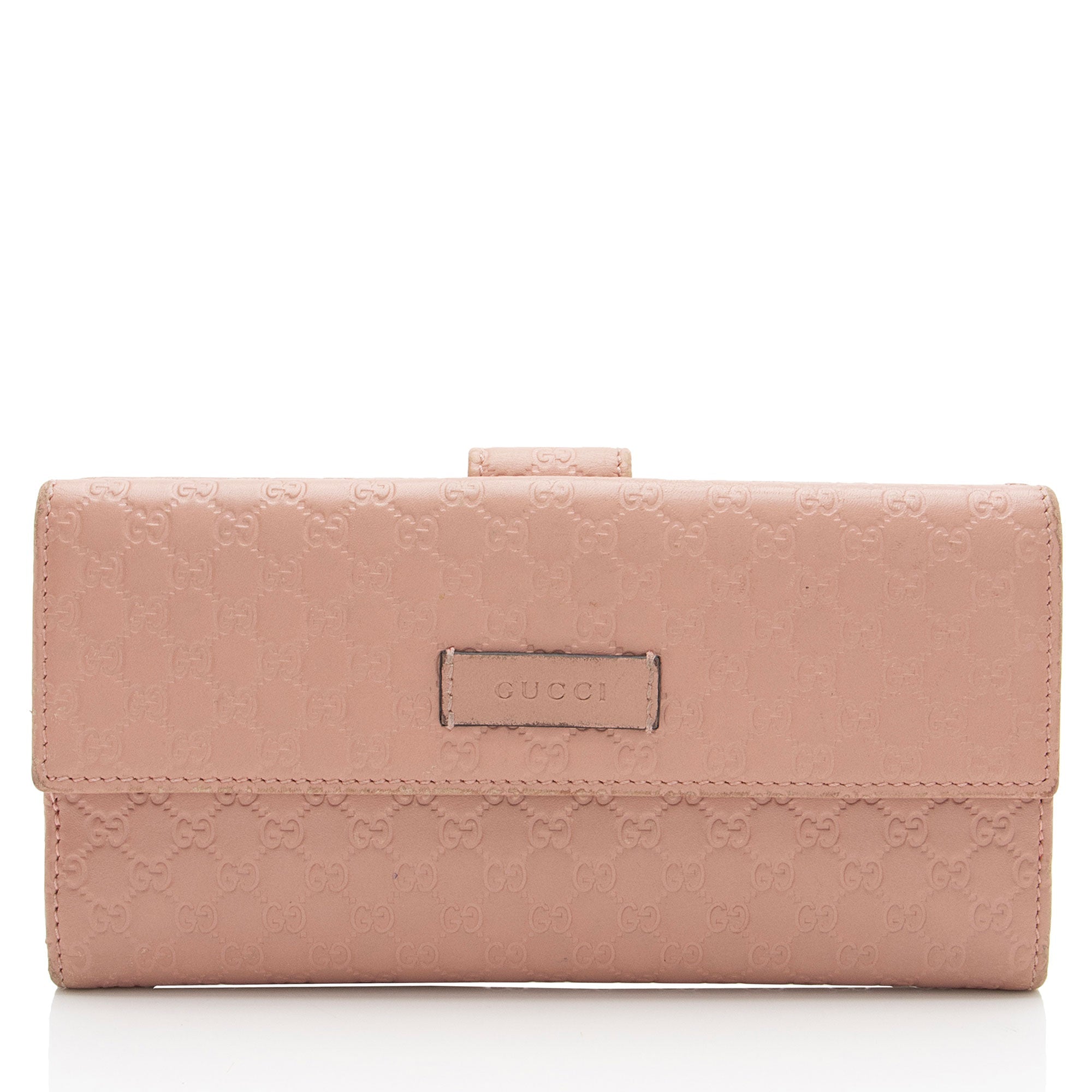 Gucci Microguccissima Leather Long Flap Wallet