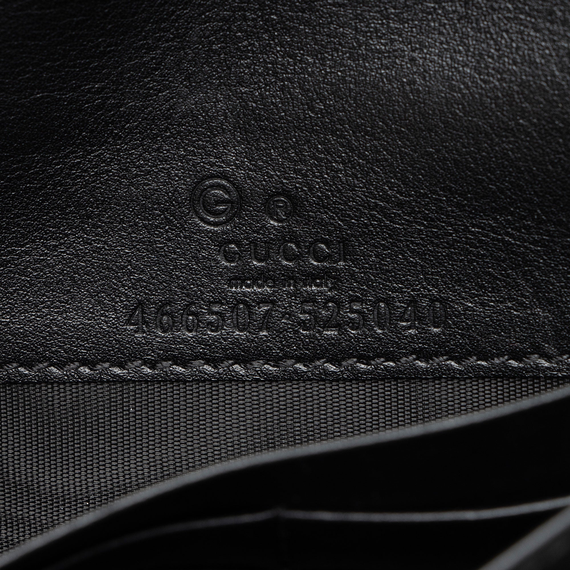 Gucci Microguccissima Leather Wallet Crossbody