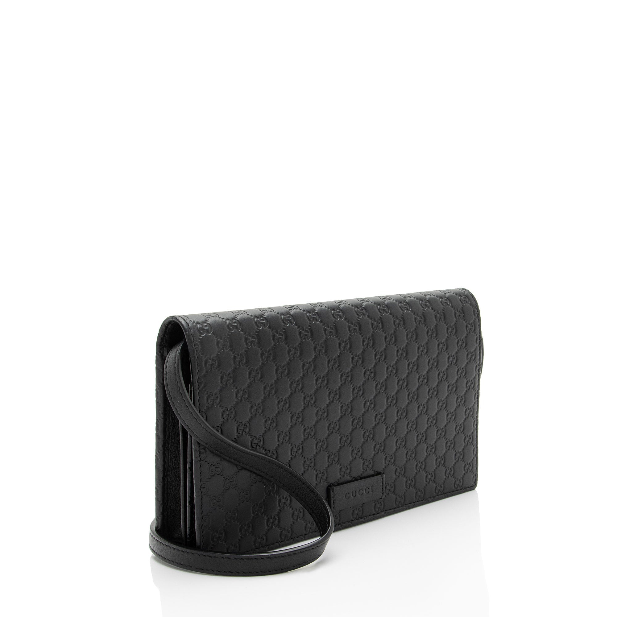 Gucci Microguccissima Leather Wallet Crossbody