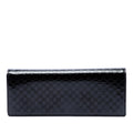 Gucci Microguccissima Patent Broadway Clutch