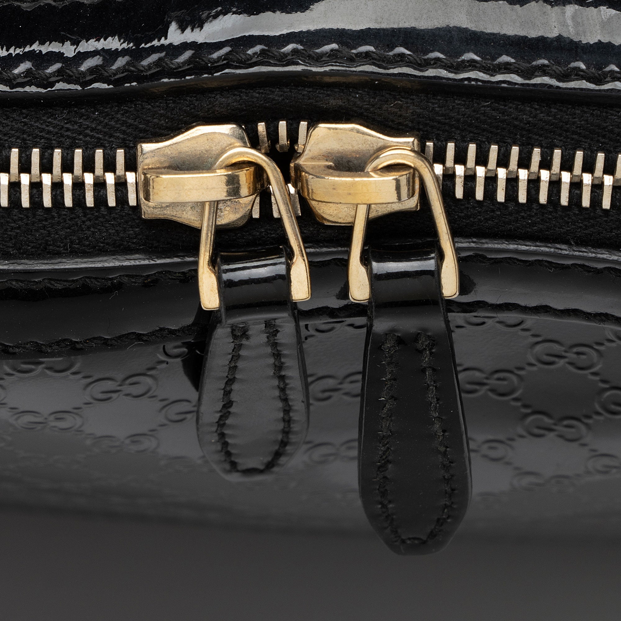 Gucci Microguccissima Patent Leather Nice Satchel (SHF-pCYqKU)