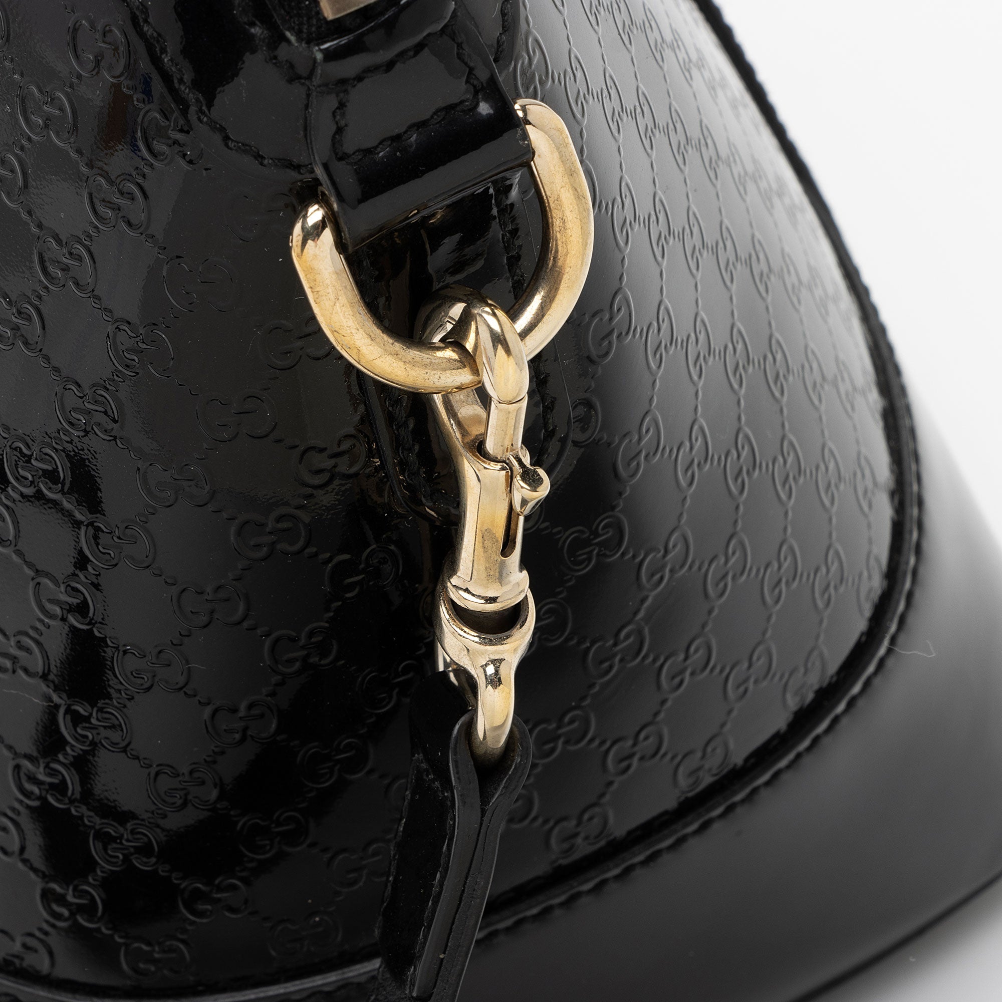 Gucci Microguccissima Patent Leather Nice Satchel (SHF-pCYqKU)