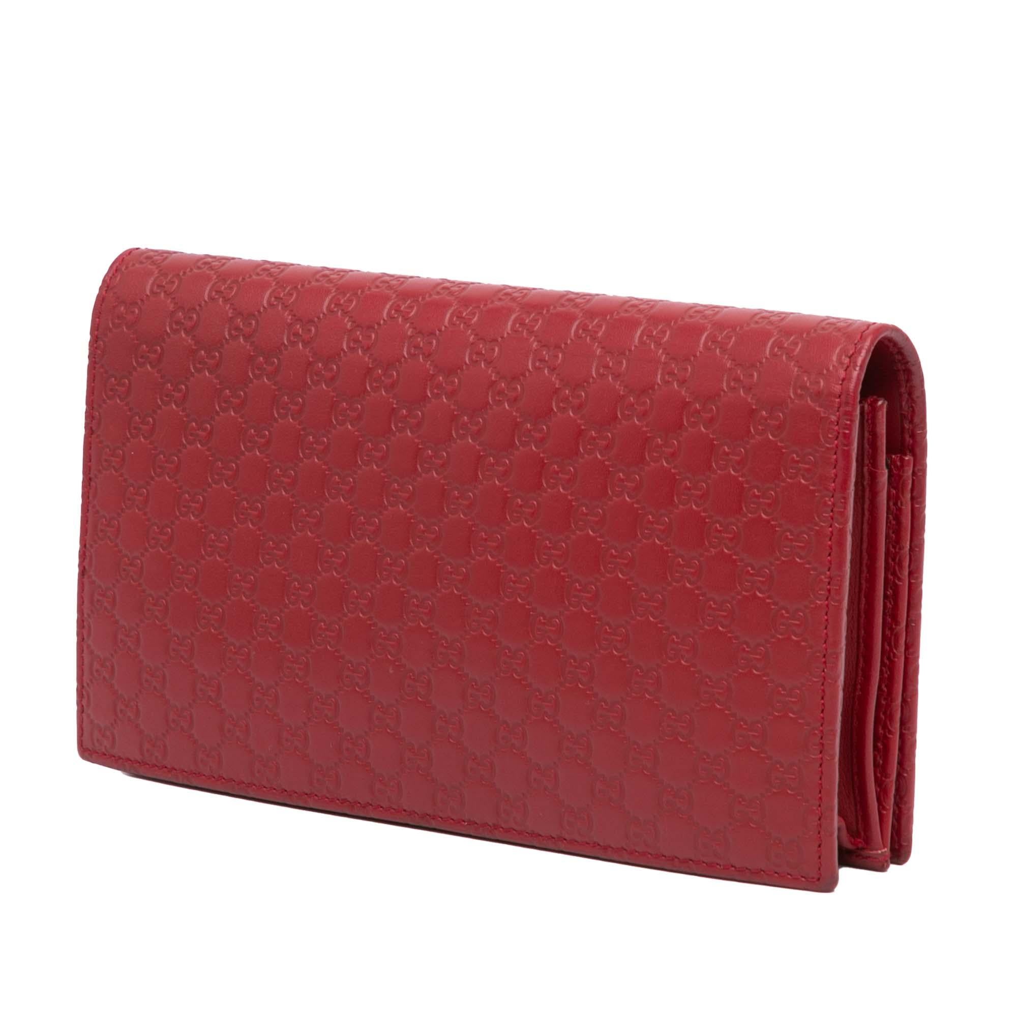 Gucci Microguccissima Wallet on Strap