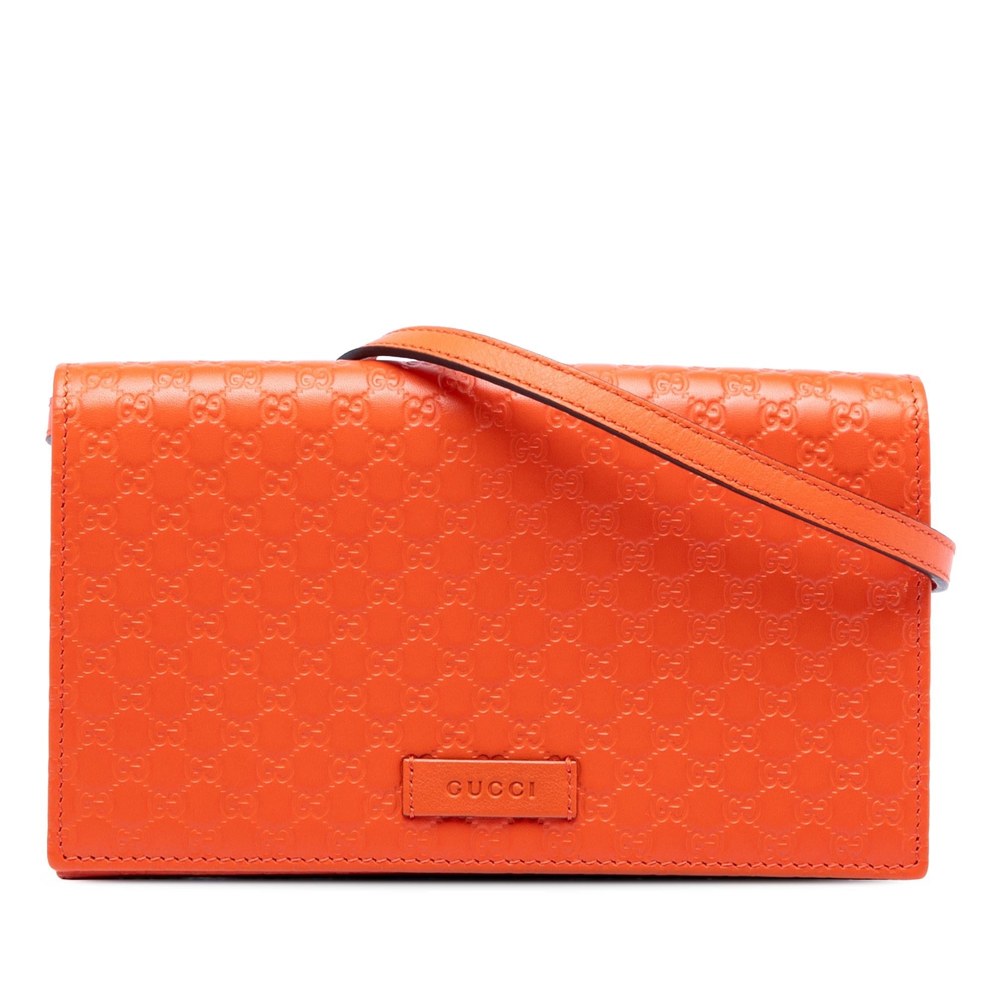 Gucci Microguccissima Wallet on Strap