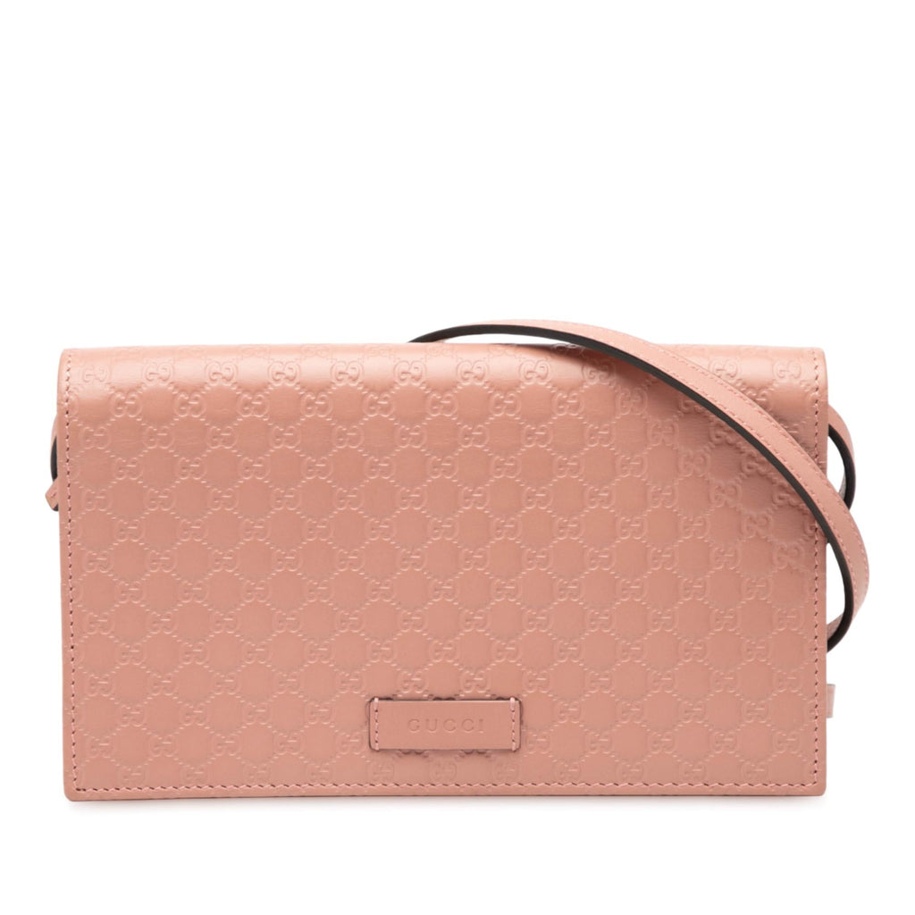 Gucci Microguccissima Wallet on Strap