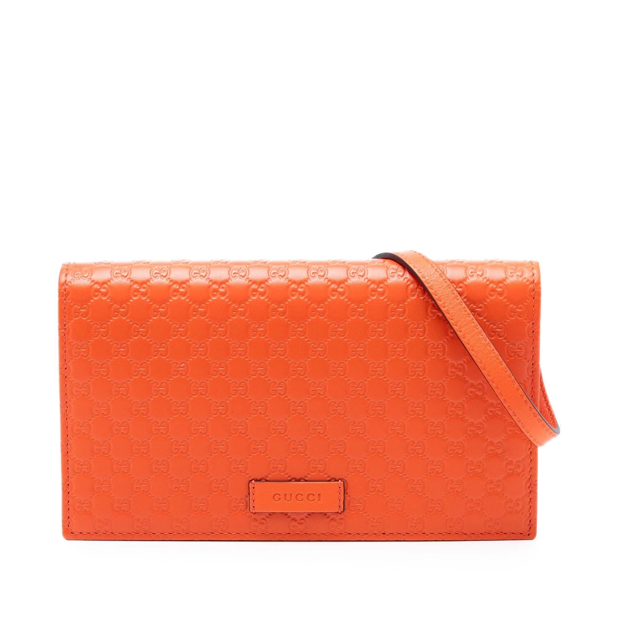 Gucci Microguccissima Wallet on Strap