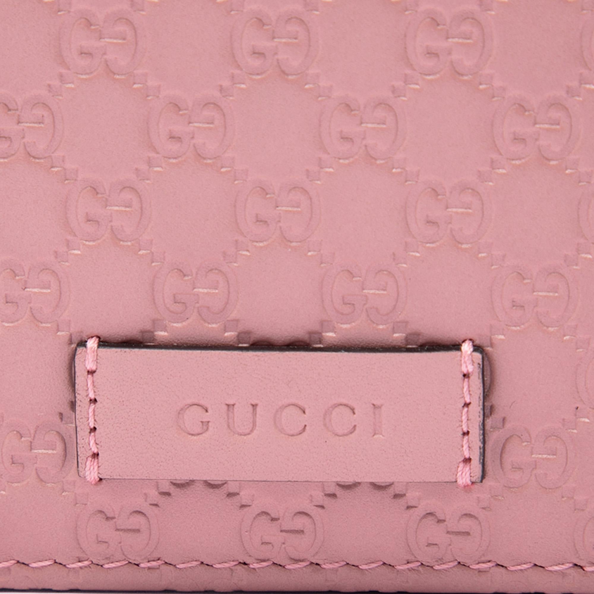 Gucci Microguccissima Wallet on Strap