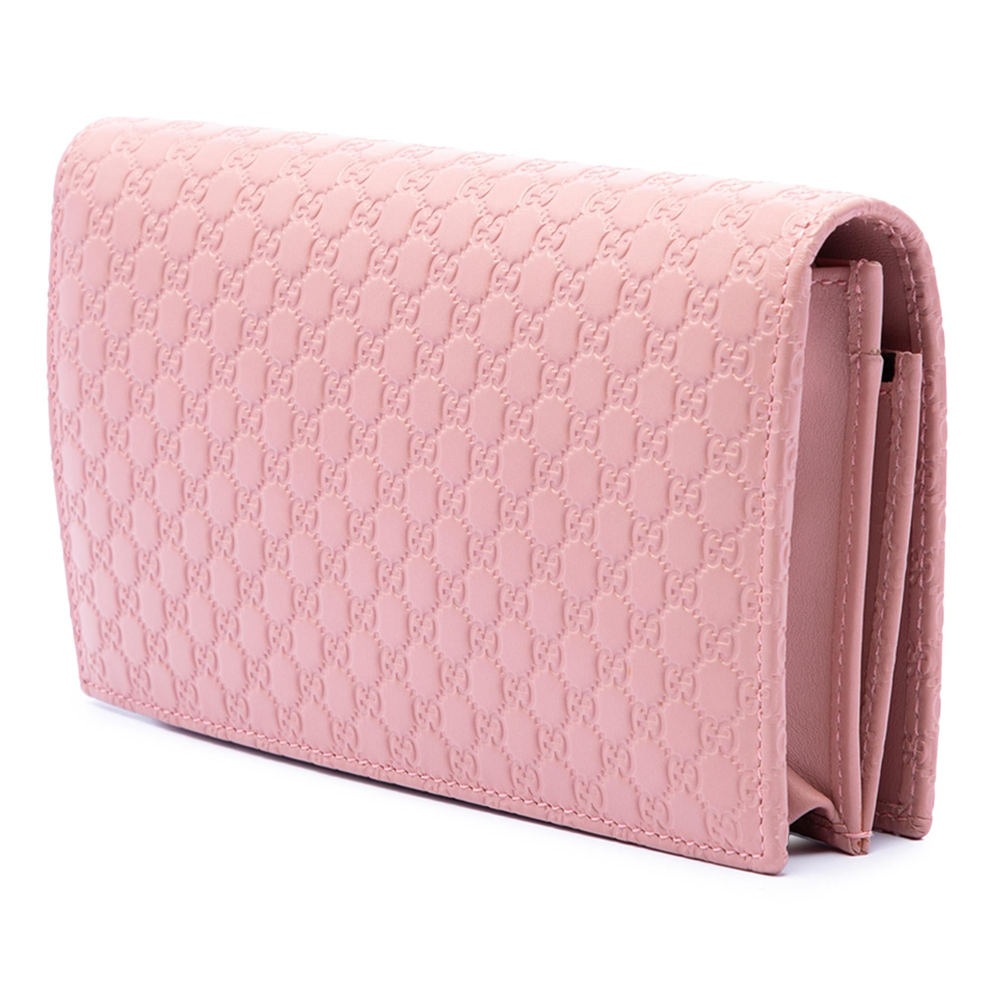 Gucci Microguccissima Wallet on Strap