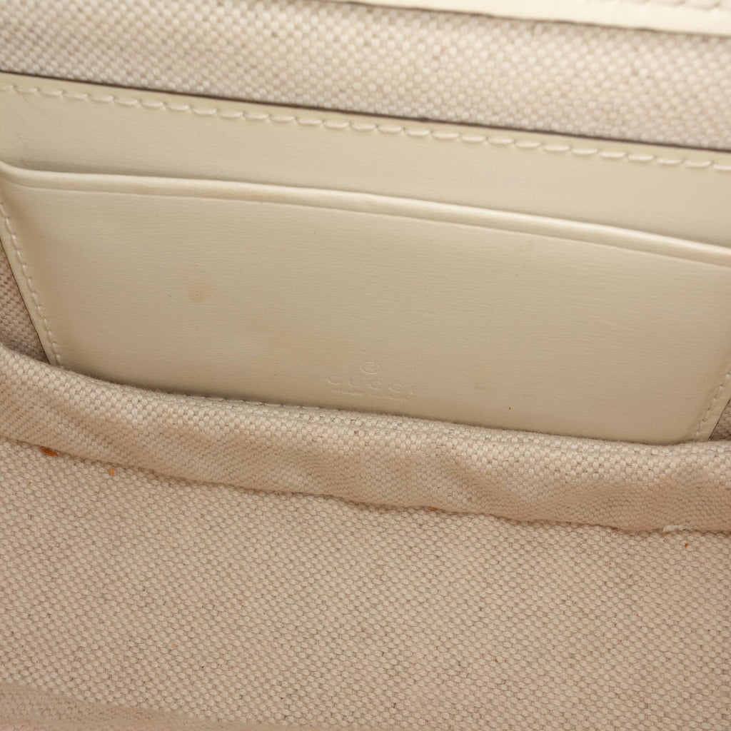 Gucci Mini Calfskin 1947 Bamboo Top Handle Bag