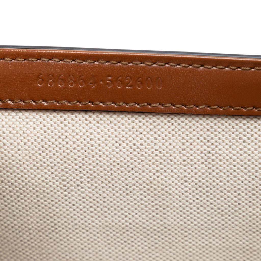 Gucci Mini Calfskin 1947 Bamboo Top Handle Bag