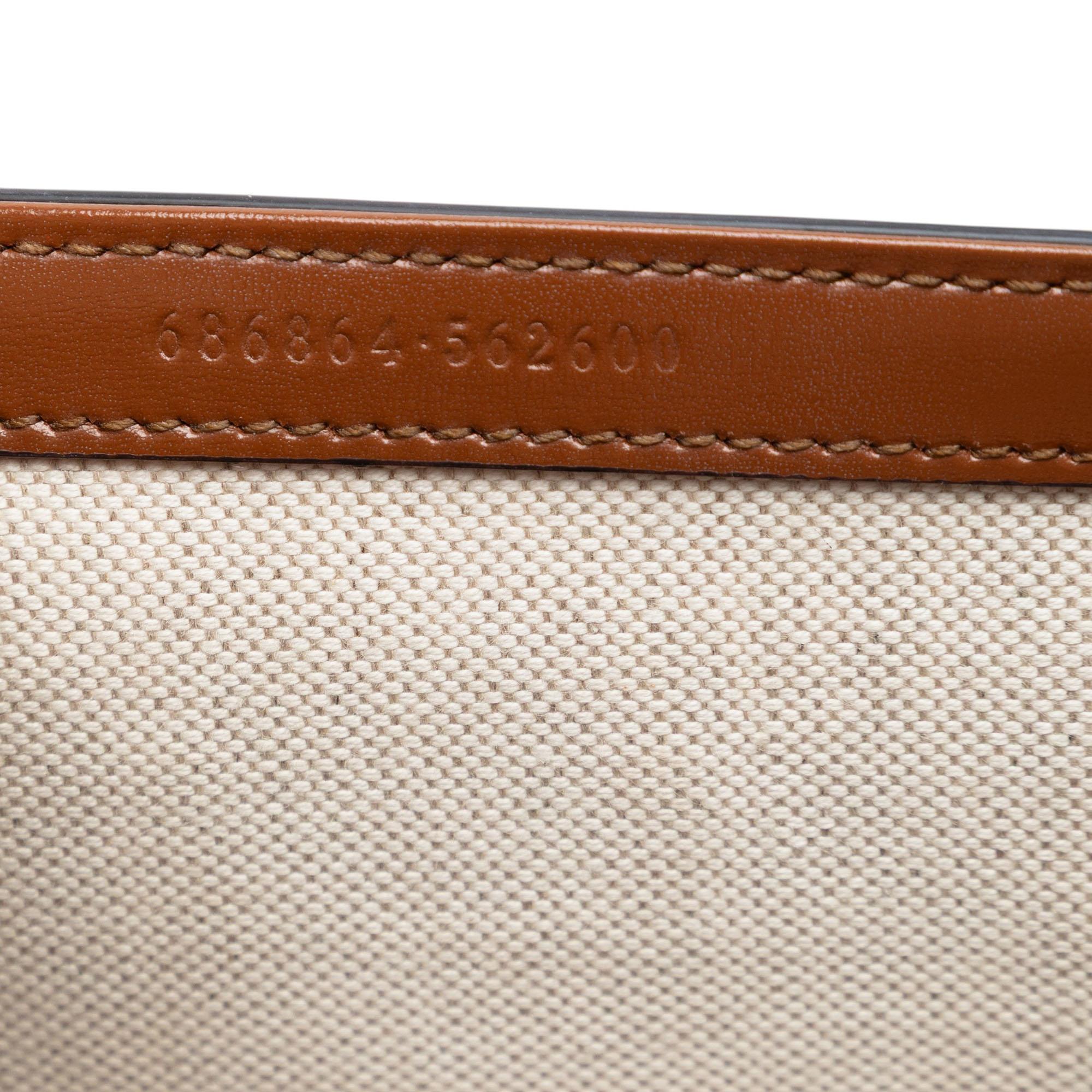 Gucci Mini Calfskin 1947 Bamboo Top Handle Bag