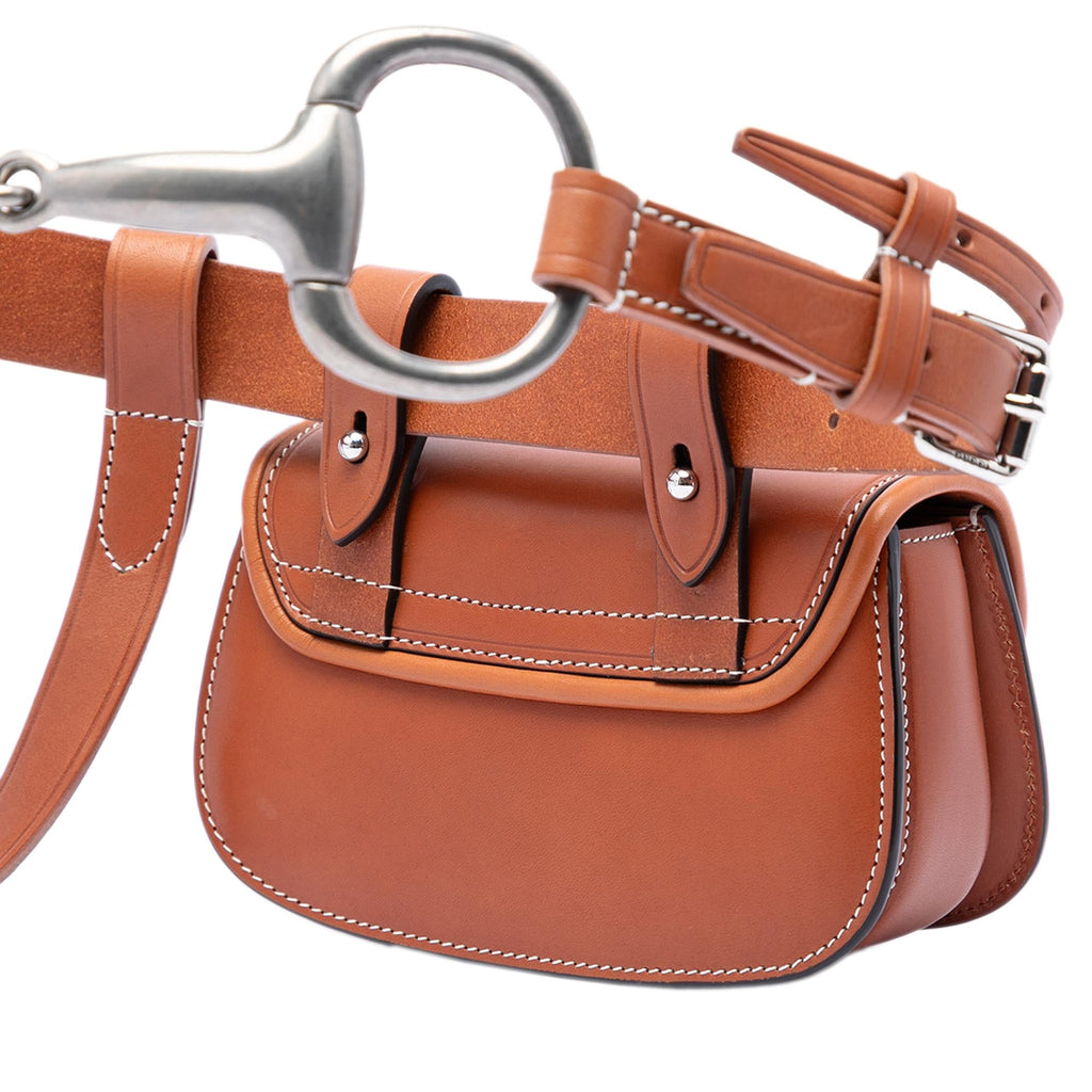 Gucci Mini Calfskin Bamboo 1947 Belt Bag