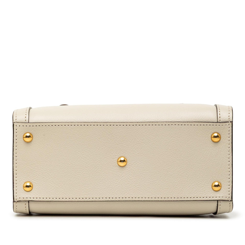 Gucci Mini Calfskin Bamboo Diana Satchel