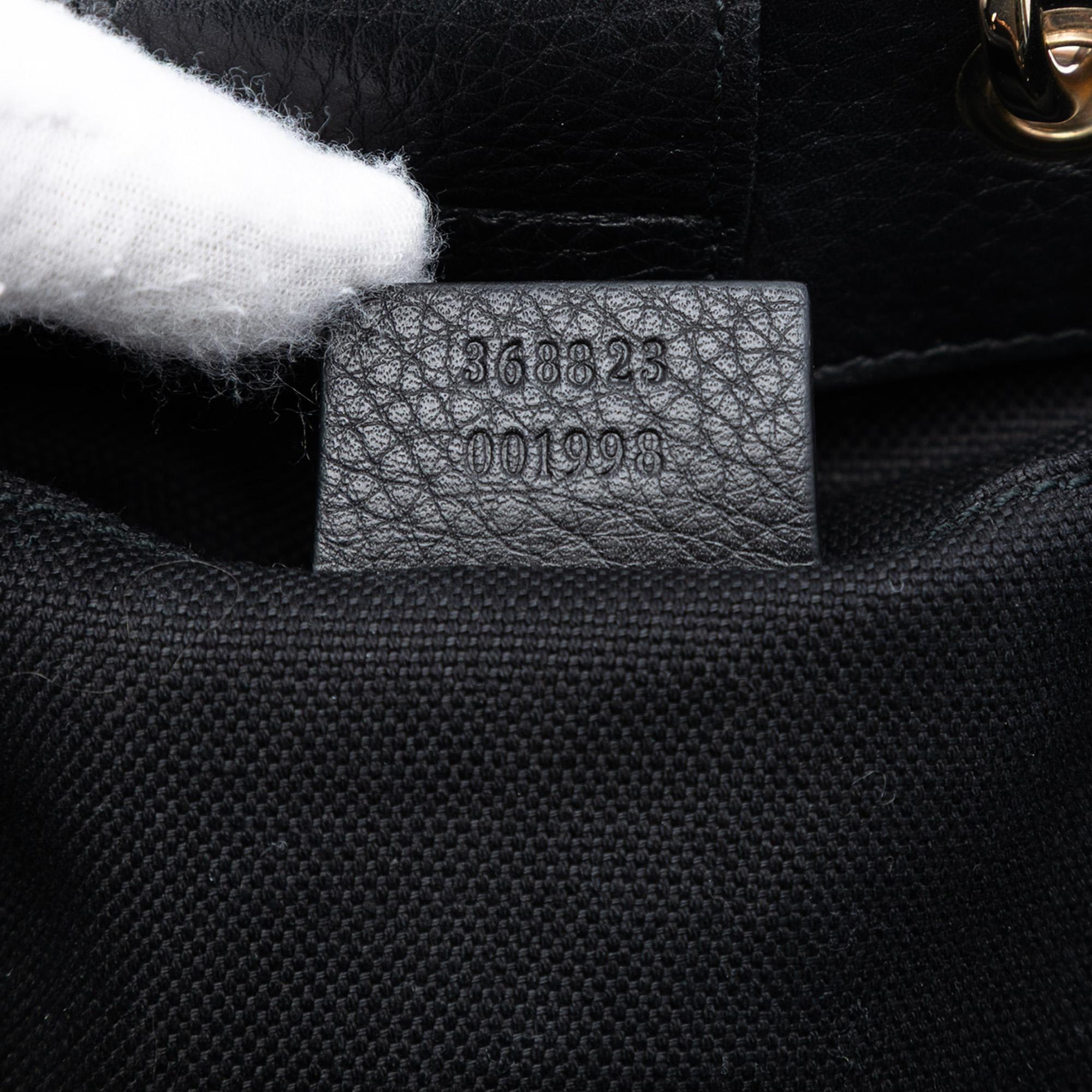 Gucci Mini Calfskin Bamboo Shopper Satchel