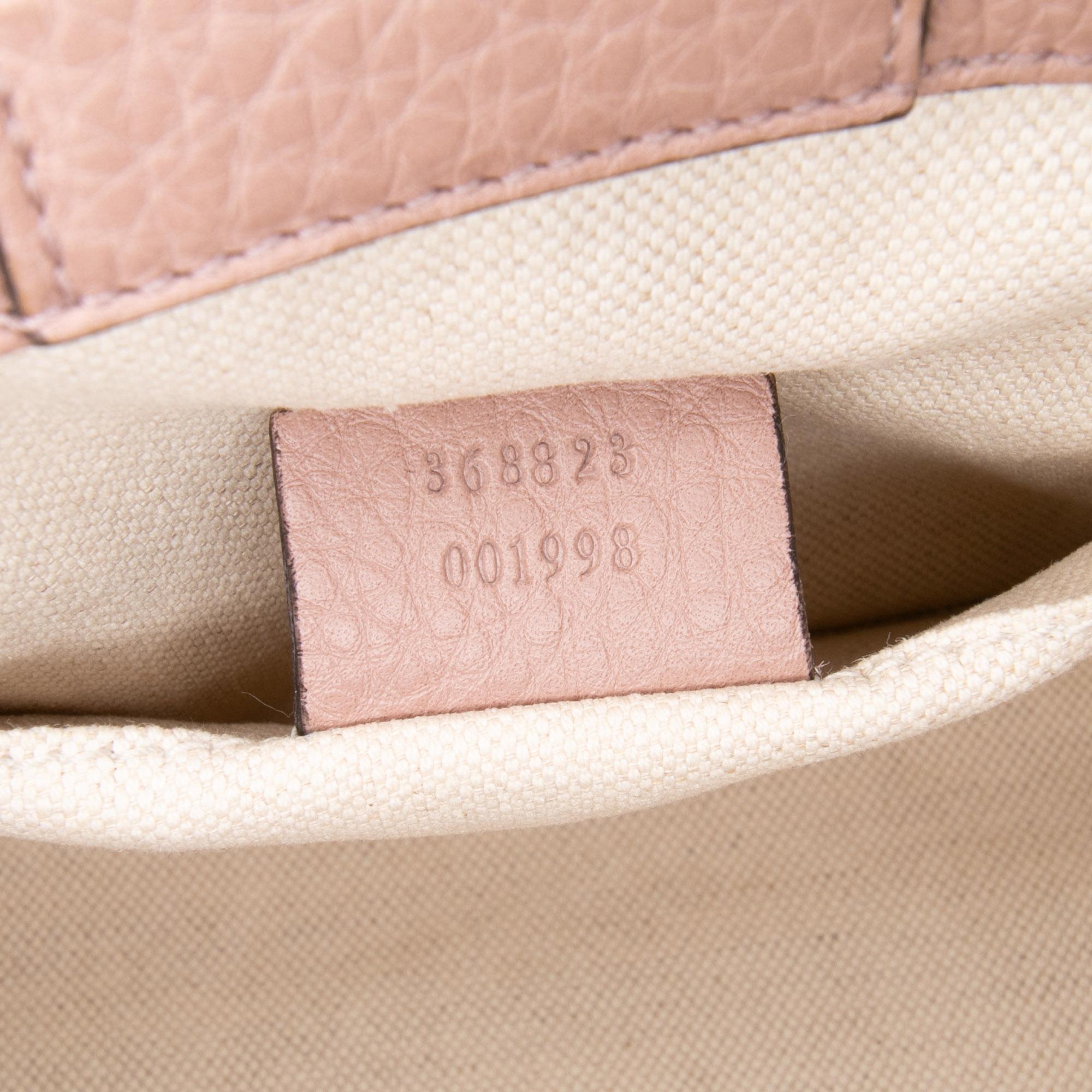 Gucci Mini Calfskin Bamboo Shopper Satchel