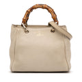 Gucci Mini Calfskin Bamboo Shopper Satchel