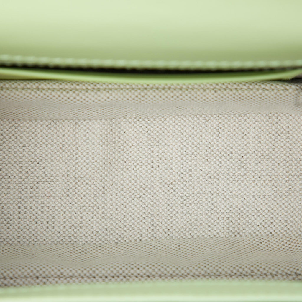 Gucci Mini Calfskin Web 1947 Bamboo Top Handle Bag