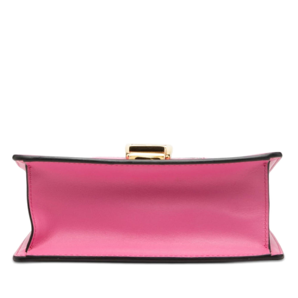 Gucci Mini Calfskin Web Sylvie Chain Crossbody