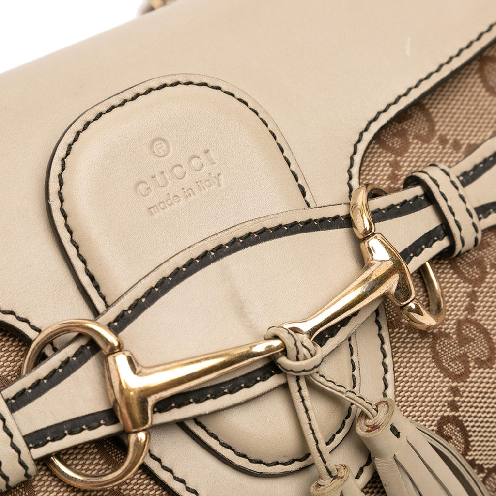 Gucci Mini GG Canvas Emily Crossbody