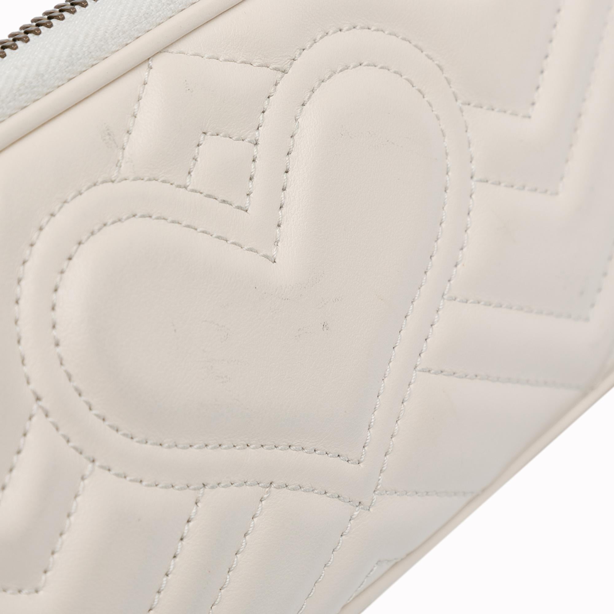 Gucci Mini GG Marmont Matelasse Camera Crossbody Bag (SHG-ORpyrF)