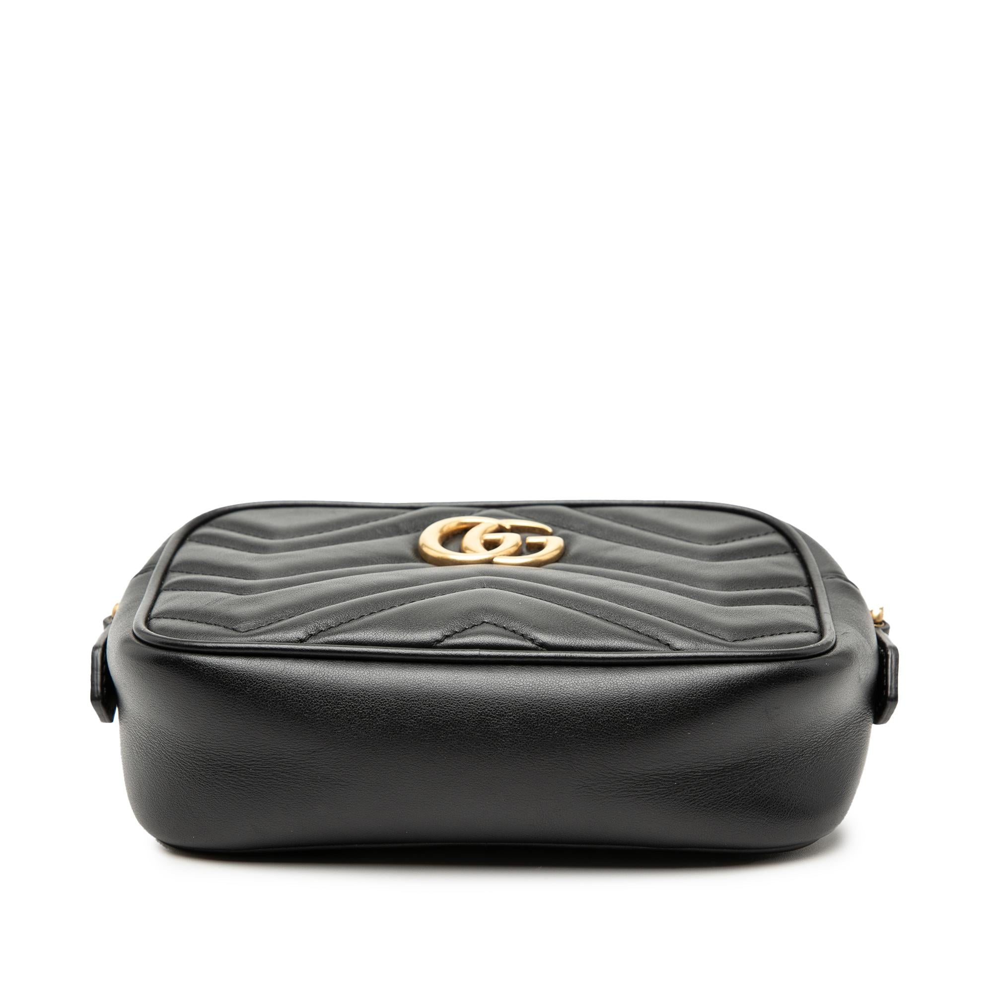 Gucci Mini GG Marmont Matelasse Leather Crossbody
