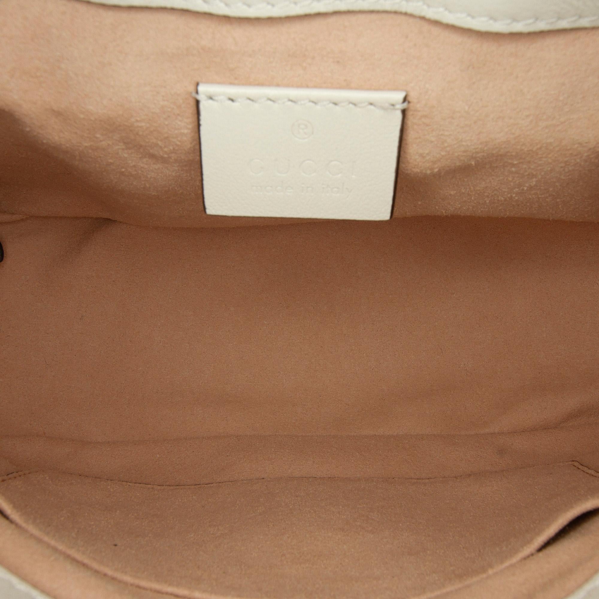 Gucci Mini GG Marmont Torchon Top Handle Bag (SHG-iT64DF)