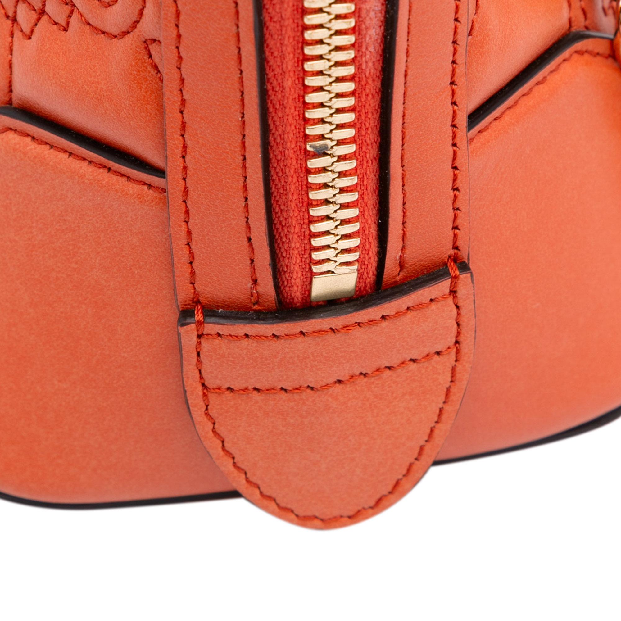 Gucci Mini GG Matelasse Calfskin Top Handle Bag