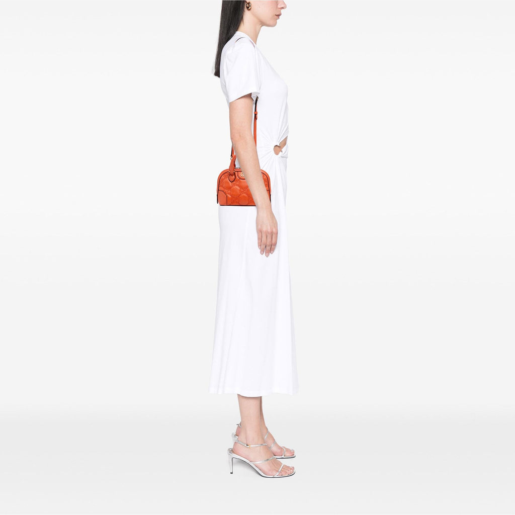 Gucci Mini GG Matelasse Calfskin Top Handle Bag