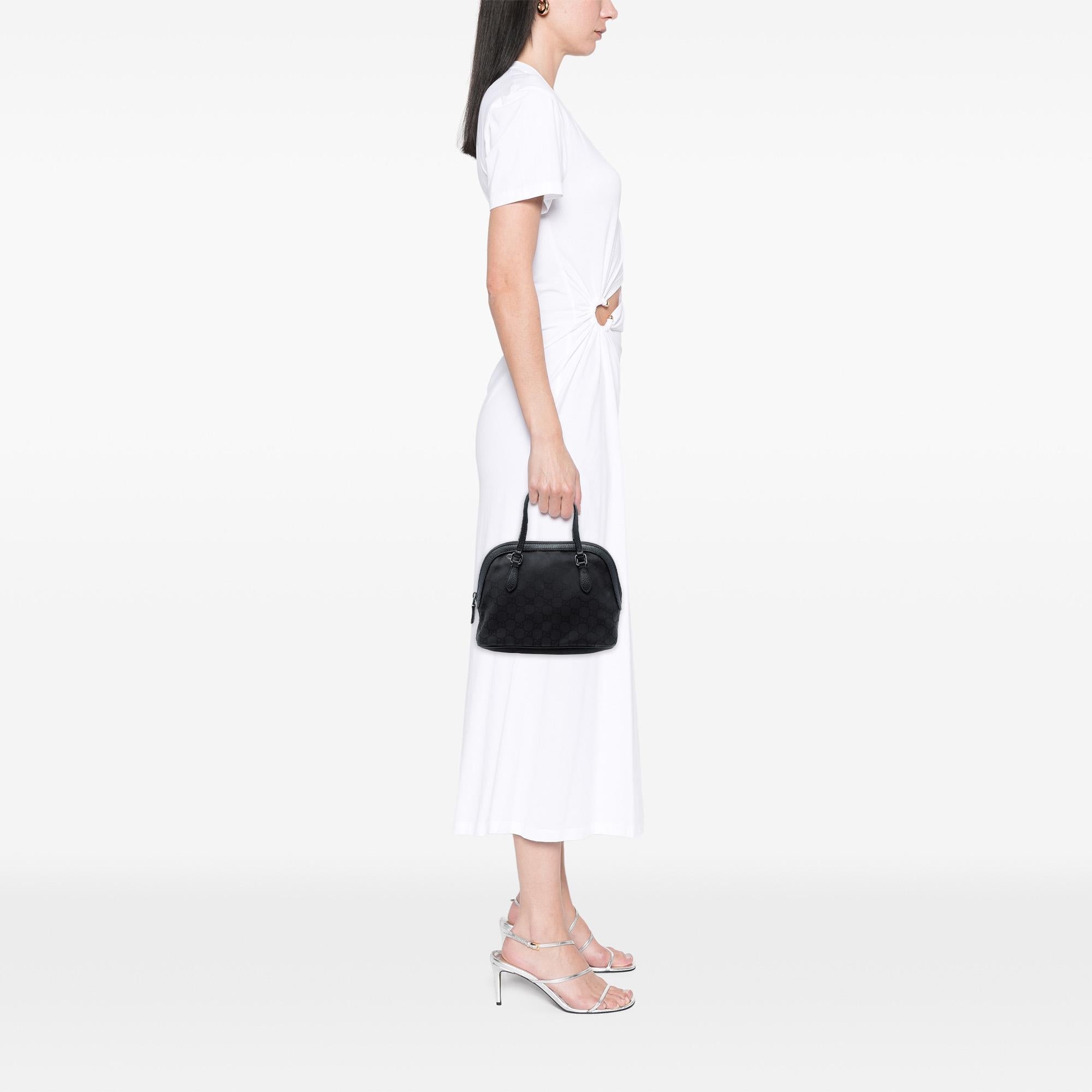 Gucci Mini GG Nylon Dome Satchel