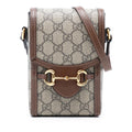 Gucci Mini GG Supreme Horsebit 1955 Crossbody