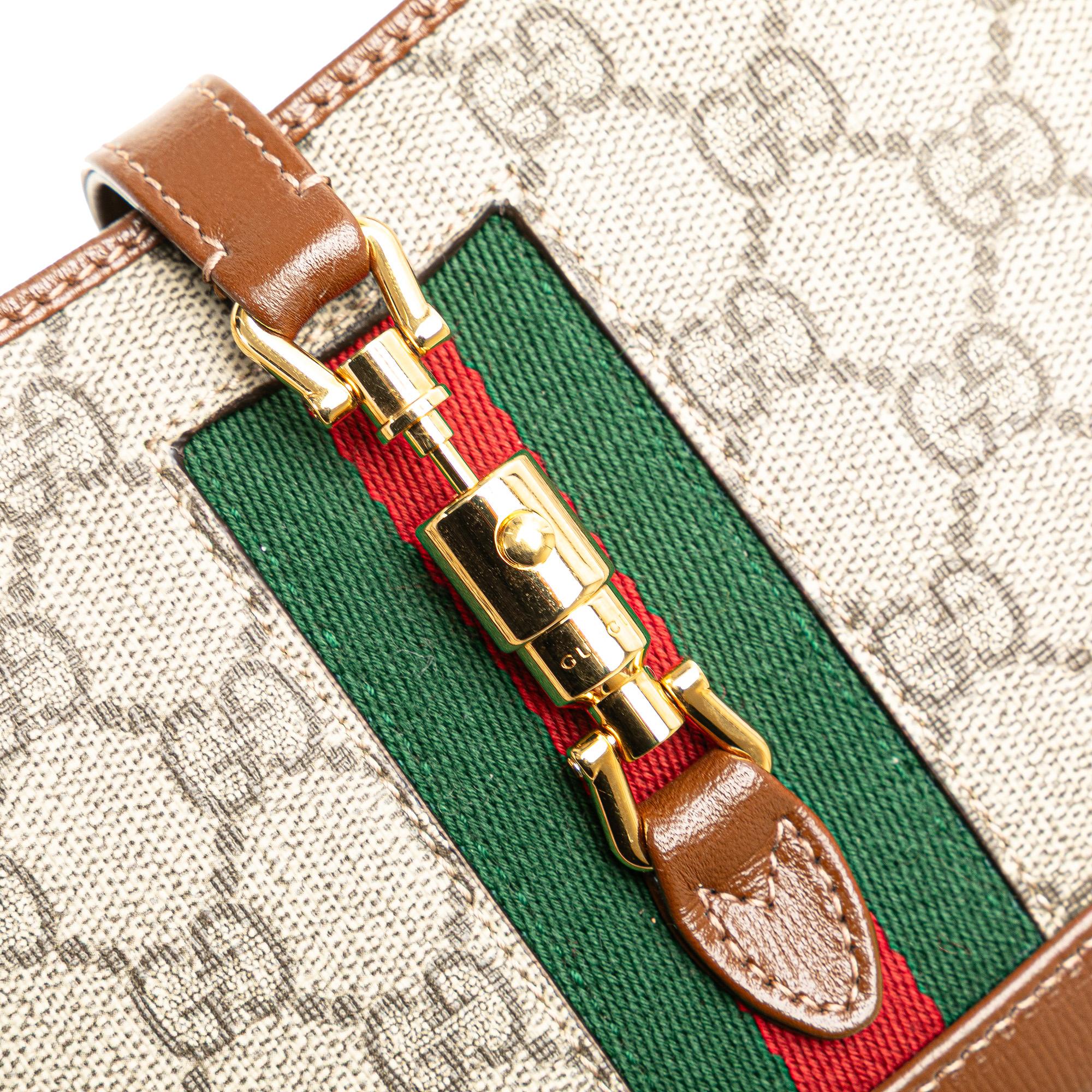 Gucci Mini GG Supreme Web Jackie 1961 Crossbody
