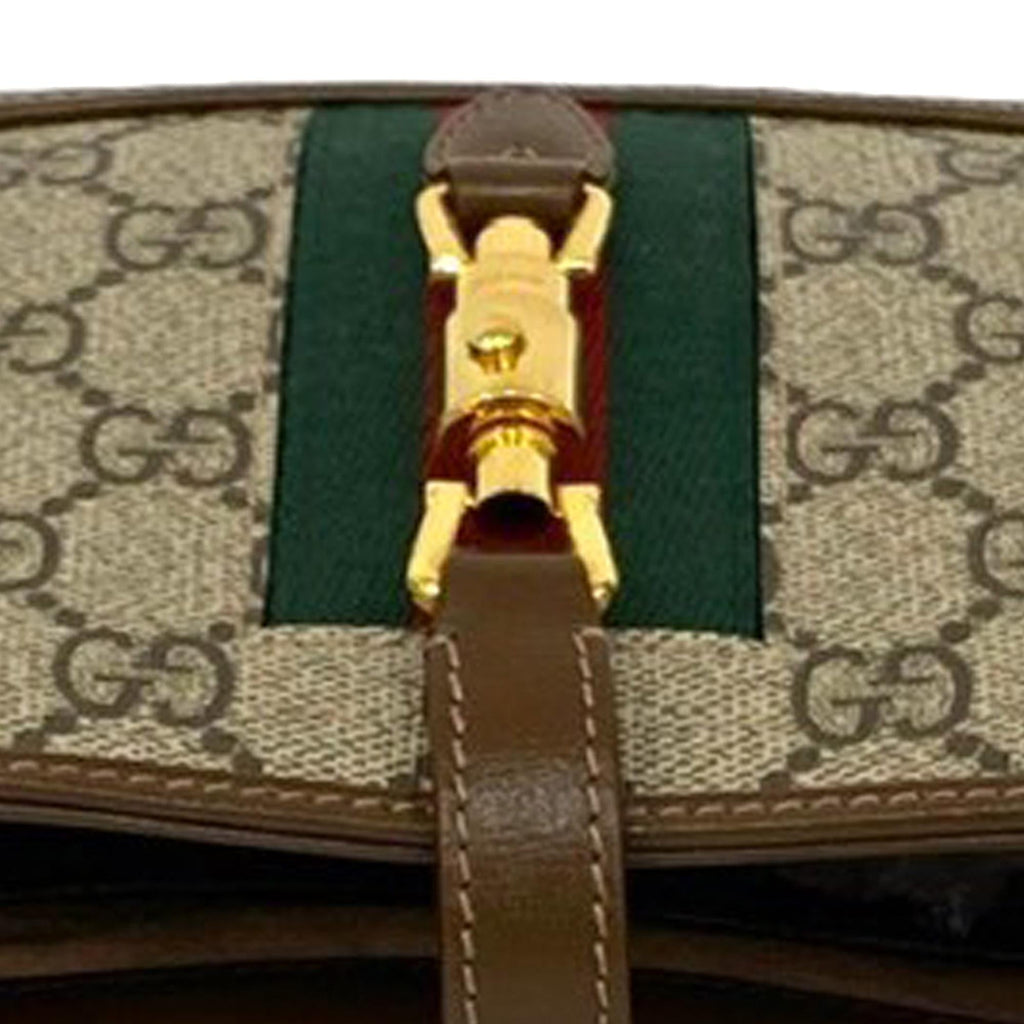 Gucci Mini GG Supreme Web Jackie 1961 Crossbody
